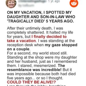 Lady Spots Daughter and Son-in-Law Who ‘Tragically Died’ 5 Years Ago and Follows Them